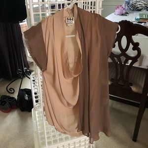 Flowy asymmetrical blouse